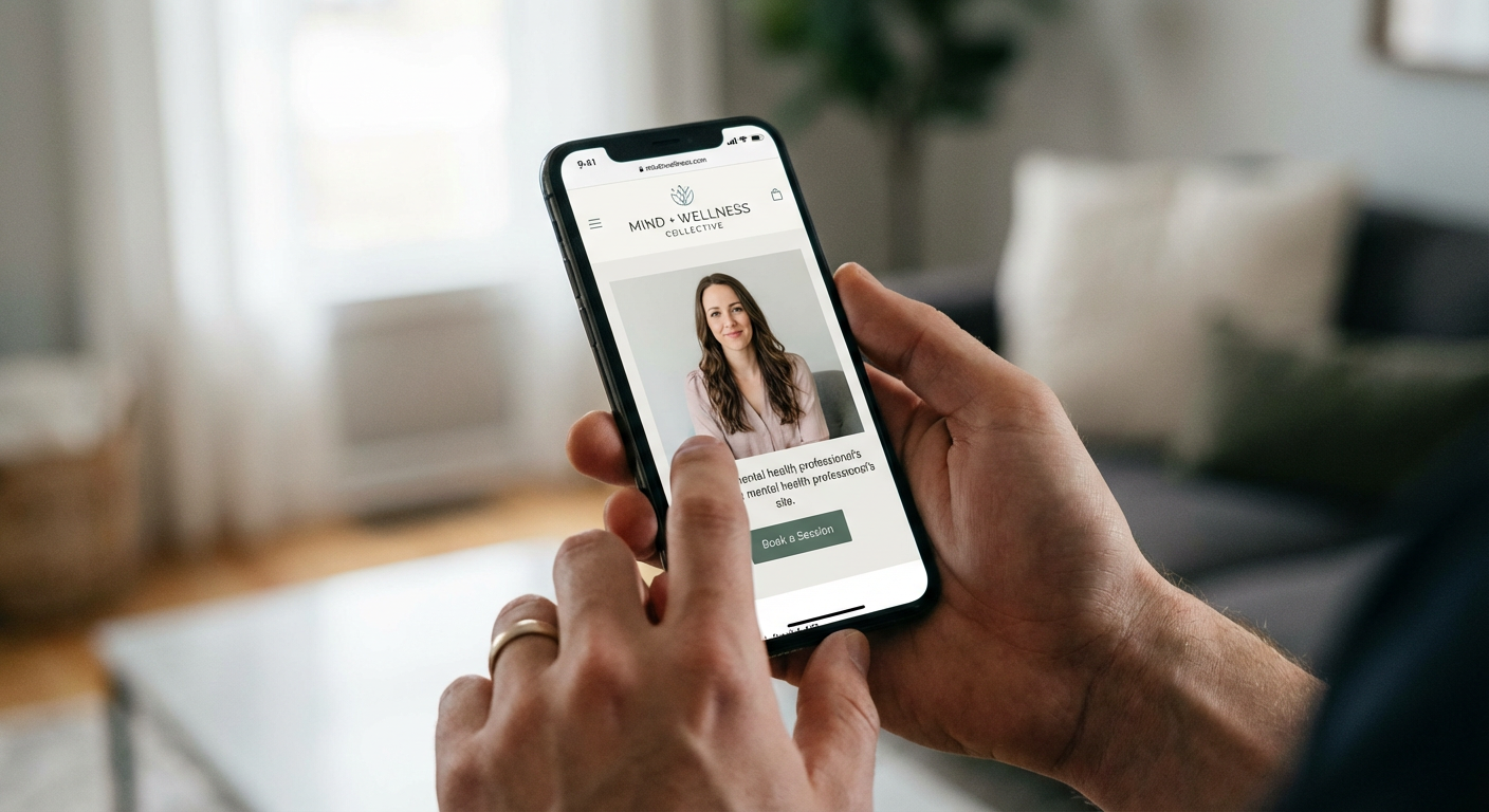 mobile-friendly websites for mental health